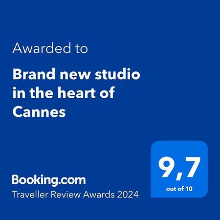 Brand New Studio In The Heart Of Cannes Buitenkant foto