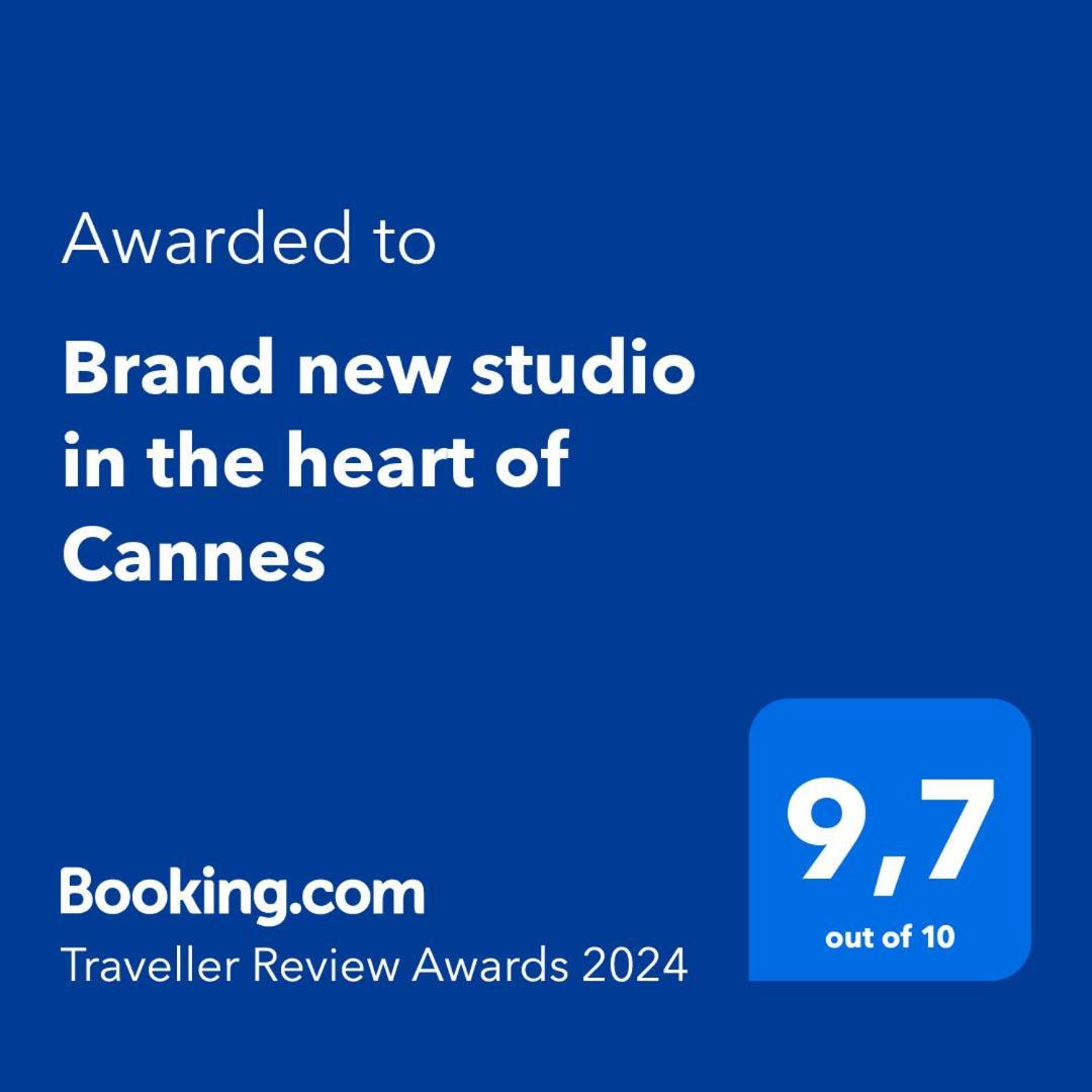 Brand New Studio In The Heart Of Cannes Buitenkant foto